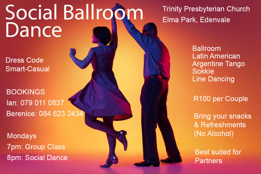 Bailamos Social Dance Advert Mondays